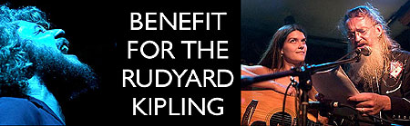 Benefit For The Rudyard Kipling, June 3rd with Jim James, Ron & Sarah Elizabeth Whitehead and Special Guests! - Click Here and vist www.therudyardkipling,com! 
