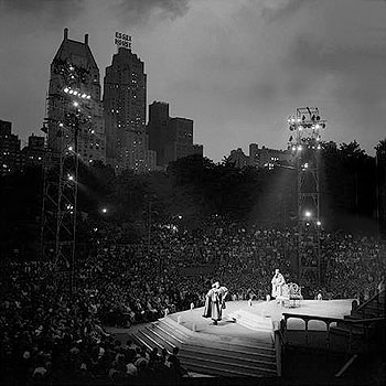 The Lincoln Center Library Celebrates David Amram's 77th Birthday and the 50th anniversary of the opening season of Shakespeare in the Park! - Click Here for a little history of Shakespeare in the Park!