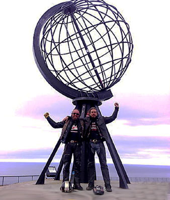 North Cape July 20th! - The True-Spirit team reaches North Cape on July 20th at 18:24 hrs! - The trip ends but the Freedom DreamJourney still continues! - Click Here To View the on-going True-Spirit Log Book. for all the latest entries!